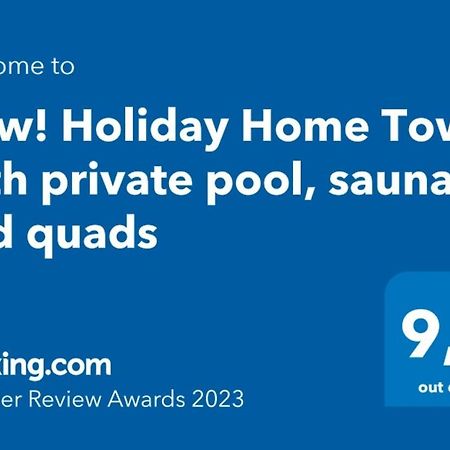 Holiday Home Tower With Private Pool, Sauna And Quads Smilcic Eksteriør billede