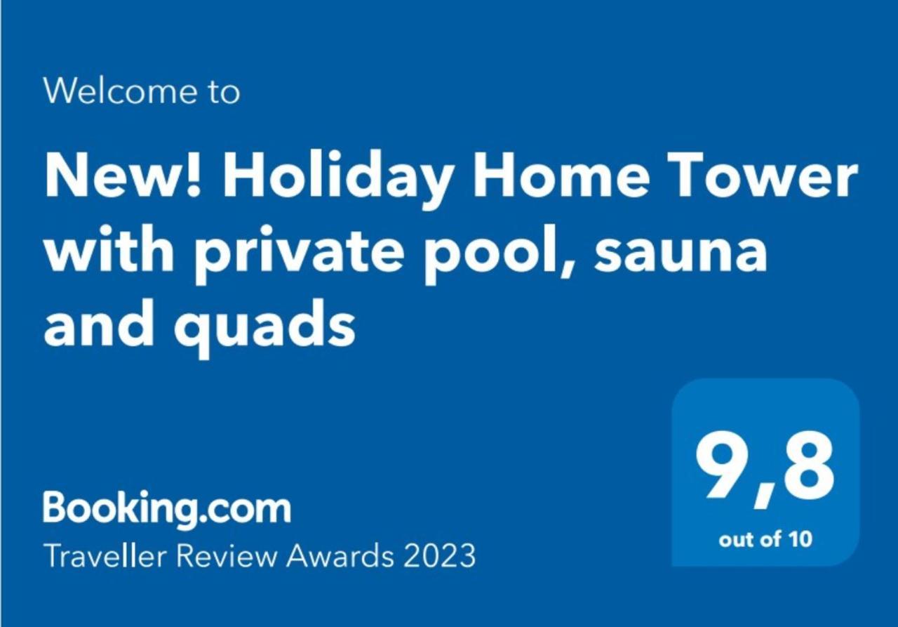 Holiday Home Tower With Private Pool, Sauna And Quads Smilcic Eksteriør billede
